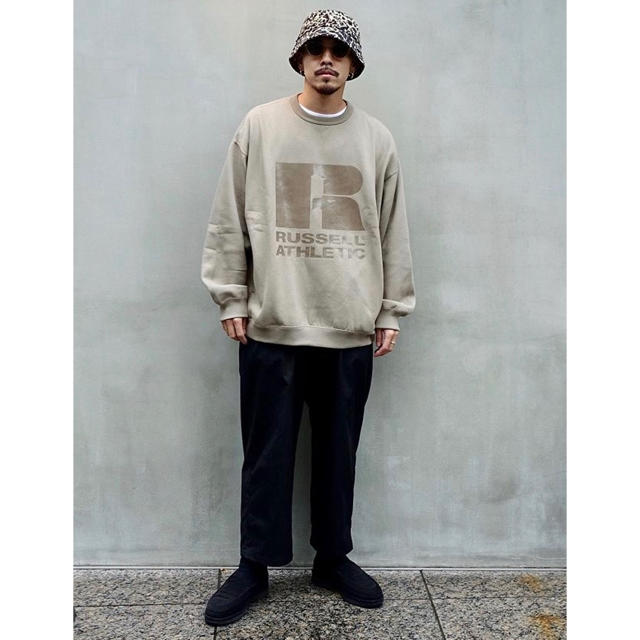 COOTIE - 新品 COOTIE × RUSSELL ATHLETIC スモークベージュの通販 by