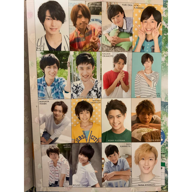 人気商品!! Myojo 厚紙 King&Prince SixTONES ジャニーズJr. - 通販