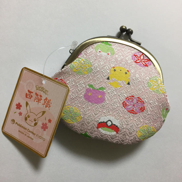 ポケモン 新品 ピカチュウ 西陣織 がま口 コインケースの通販 By ハモ S Shop ポケモンならラクマ