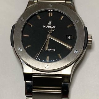 ウブロ(HUBLOT)のHUBLOT ヘリテイジ クラシック フュージョン チタニウム 腕時計  (腕時計(アナログ))