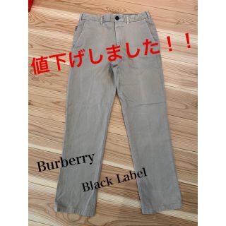 バーバリーブラックレーベル(BURBERRY BLACK LABEL)のBurberry Black  Labelのパンツ(チノパン)