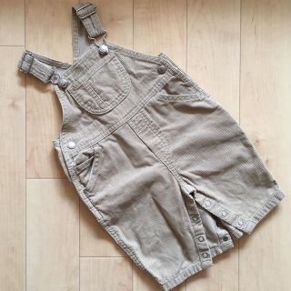 ベビーギャップ(babyGAP)のbaby gap コーデュロイサロペット 65cm(ロンパース)