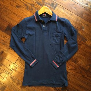 ヴァンヂャケット(VAN Jacket)の希少！超レア！70s 当時物 VAN JAC ボーイズ 長袖ポロシャツ 古着(Tシャツ/カットソー)