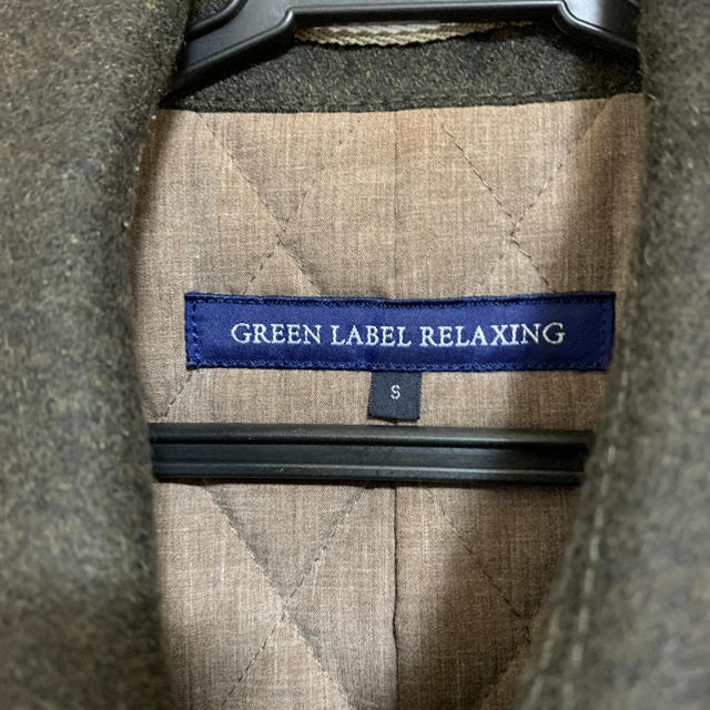 UNITED ARROWS green label relaxing(ユナイテッドアローズグリーンレーベルリラクシング)のメルトンコート　グリーンレーベルリラクシング  サイズS メンズのジャケット/アウター(ステンカラーコート)の商品写真