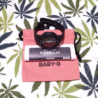 ベビージー(Baby-G)のBluetooth CASIO Baby-G bsa-b100　ブラック(腕時計)