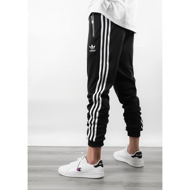 adidas アディダスオリジナルス スウェットパンツ M&Lサイズブラック生産国