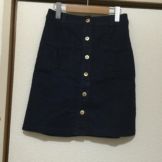 RETRO GIRL(レトロガール)のRETRO GIRL デニムスカート レディースのスカート(ひざ丈スカート)の商品写真