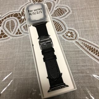 アップルウォッチ(Apple Watch)のApple Watchバンド42/44mm(レザーベルト)