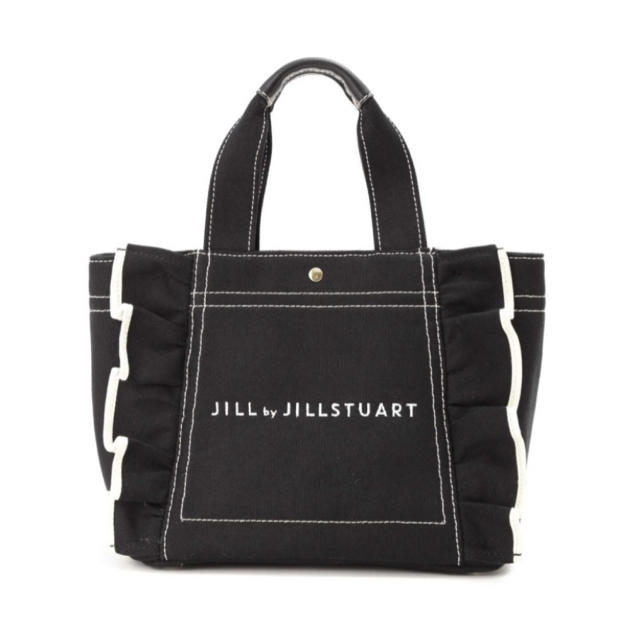 JILL by JILLSTUART フリルトート(小)  ブラック　新品未使用