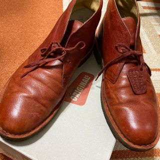 クラークス(Clarks)のクラークス　革デザートブーツ(ブーツ)