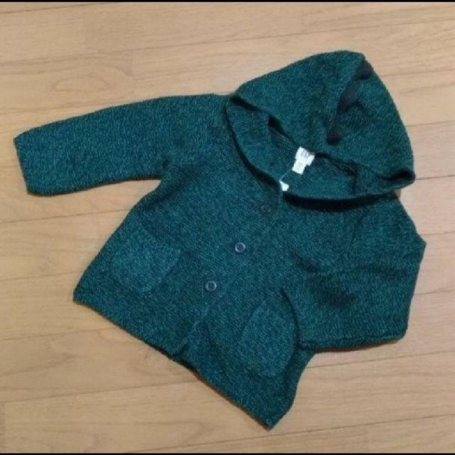 babyGAP(ベビーギャップ)のニットジャケット キッズ/ベビー/マタニティのキッズ服男の子用(90cm~)(ジャケット/上着)の商品写真