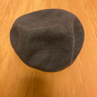 カシラ(CA4LA)のCA4LA カシラ　ベレー帽子　(グレー)(ハンチング/ベレー帽)
