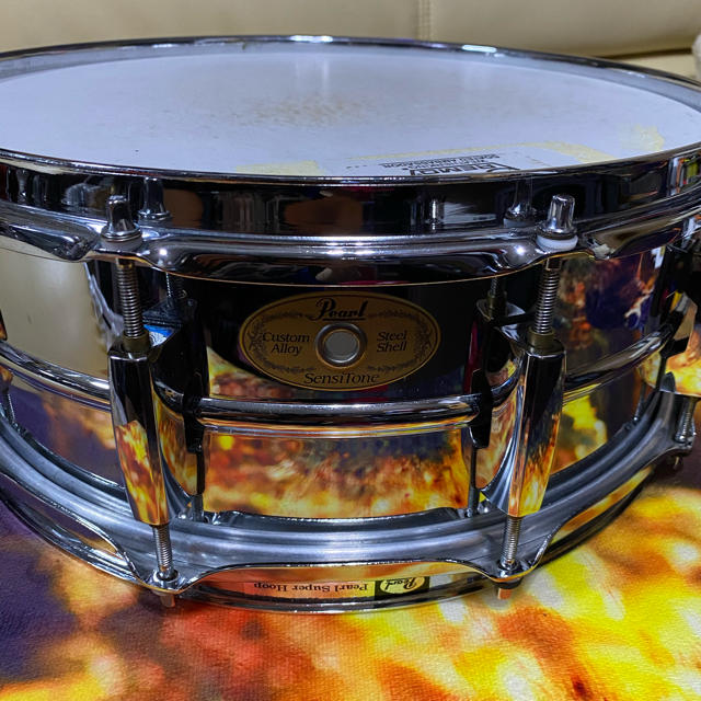 pearl - S32様専用 値下げ!Pearl スネアドラム SS1455 steelの通販 by