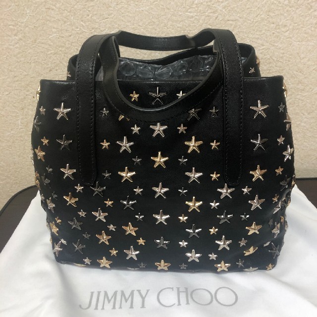 新品未使用☆JIMMY CHOO ジミーチュウ ソフィア スタッズ ハンドバッグ