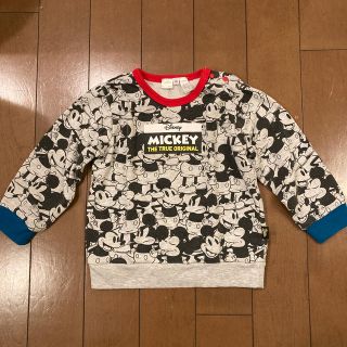 ミッキーマウス(ミッキーマウス)のミッキー　トレーナー　95cm(Tシャツ/カットソー)