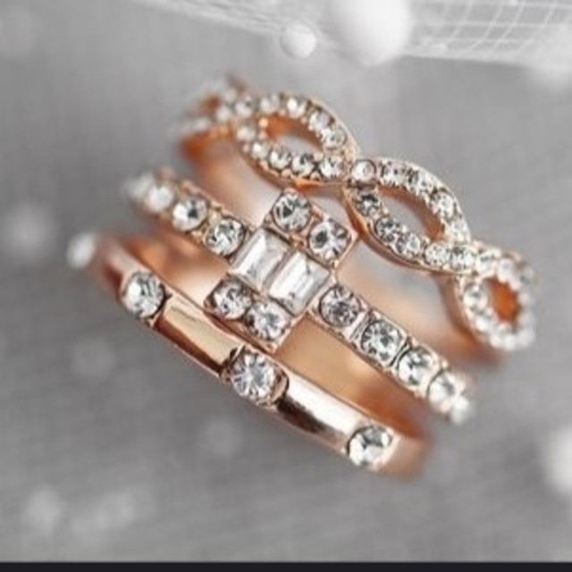 💍お値下げ中💍   リング 3つセット💍✧︎   レディースのアクセサリー(リング(指輪))の商品写真