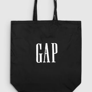 ギャップ(GAP)の新品未使用GAP　エコバック　黒くまマーク付　折りたたみコンパクト(エコバッグ)