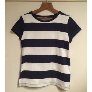 ムジルシリョウヒン(MUJI (無印良品))の無印良品／ボーダーTシャツ(Tシャツ(半袖/袖なし))