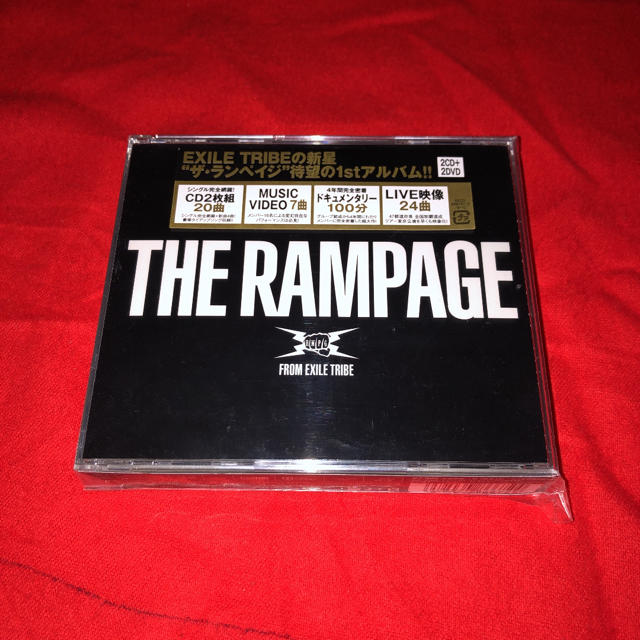 THE RAMPAGE(ザランページ)のランページ　THE RAMPAGE  1st アルバム　初回限定盤 エンタメ/ホビーのCD(ポップス/ロック(邦楽))の商品写真