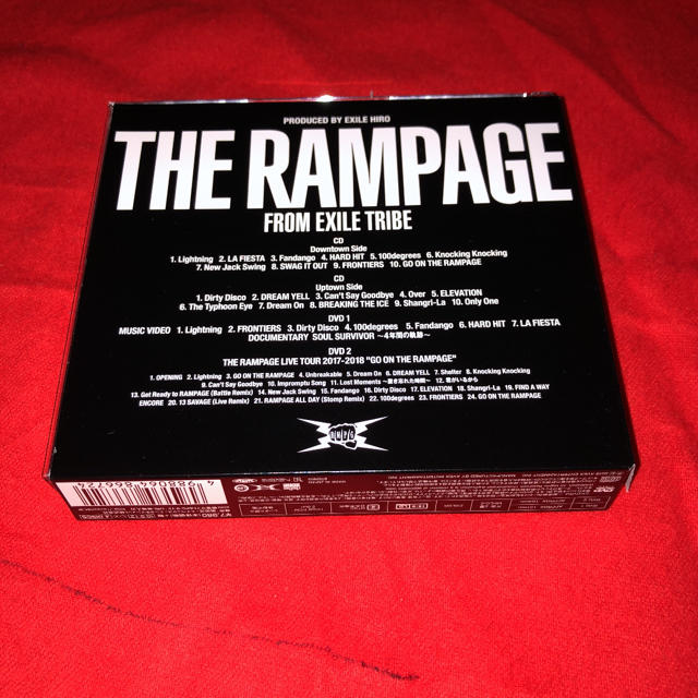 THE RAMPAGE(ザランページ)のランページ　THE RAMPAGE  1st アルバム　初回限定盤 エンタメ/ホビーのCD(ポップス/ロック(邦楽))の商品写真