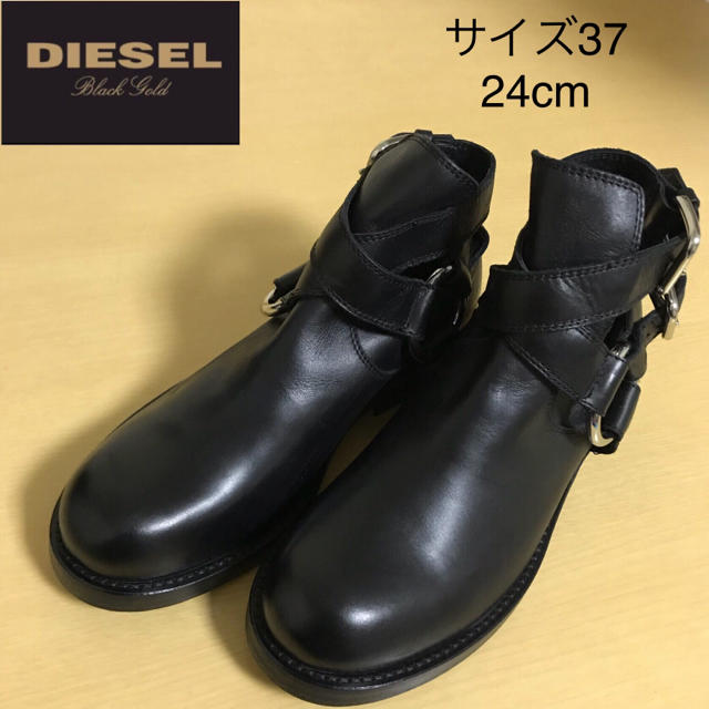 DIESEL BLACK GOLD レディース ブーツ 24cm