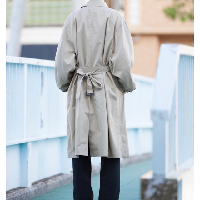 COMOLI(コモリ)の【stein】SLEEVE OVER FOUNDATION COAT メンズのジャケット/アウター(ステンカラーコート)の商品写真