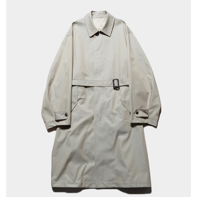 COMOLI(コモリ)の【stein】SLEEVE OVER FOUNDATION COAT メンズのジャケット/アウター(ステンカラーコート)の商品写真