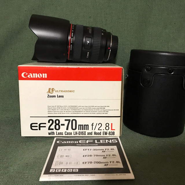 Canon(キヤノン)の★良品★Canon EF28-70F2.8L USM スマホ/家電/カメラのカメラ(レンズ(ズーム))の商品写真