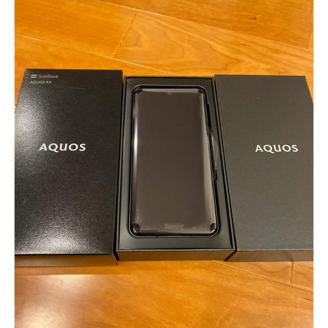 【新品・SIMロック解除済】AQUOS R3 (SHV44) プレミアムブラック