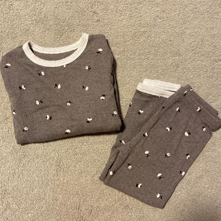 プティマイン(petit main)の専用　韓国子供服　リブ編みパジャマ(パジャマ)