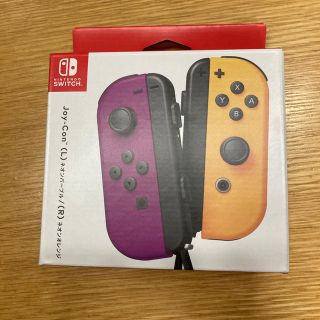 ニンテンドースイッチ(Nintendo Switch)のJoy-con (L) ネオンパープル / (R) ネオンオレンジ(その他)