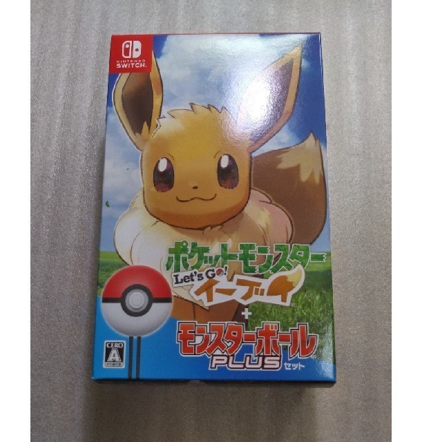 新品未開封 ポケモン Let's go イーブイ モンスターボール plus