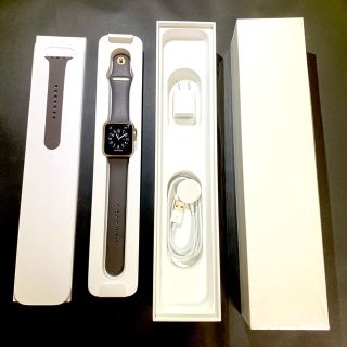 アップルウォッチ(Apple Watch)のApple Watch Series 2 42mmゴールドアルミニウム(腕時計(デジタル))