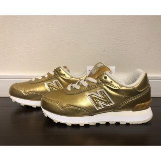 ニューバランス(New Balance)の新品タグ付 NEW BALANCE YC515HRG ニューバランス ゴールド (スニーカー)