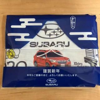 スバル(スバル)の【非売品】SUBARUオリジナルコットンガーゼクロス(ノベルティグッズ)