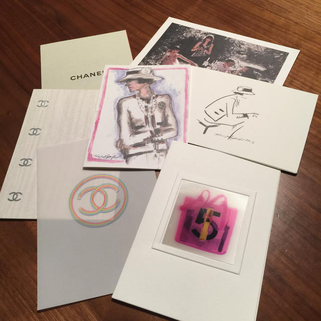 CHANEL(シャネル)のシャネルのカード   7枚セット エンタメ/ホビーのアニメグッズ(カード)の商品写真