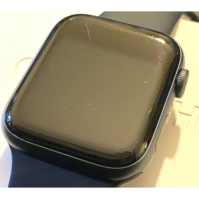 Apple Watch(アップルウォッチ)のApple Watch Series4 44mm GPS スペースグレイアルミ メンズの時計(腕時計(デジタル))の商品写真