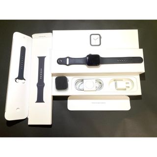 アップルウォッチ(Apple Watch)のApple Watch Series4 44mm GPS スペースグレイアルミ(腕時計(デジタル))