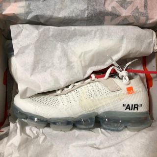 ナイキ(NIKE)のnike off-white vapormax v2 white 26.5cm(スニーカー)