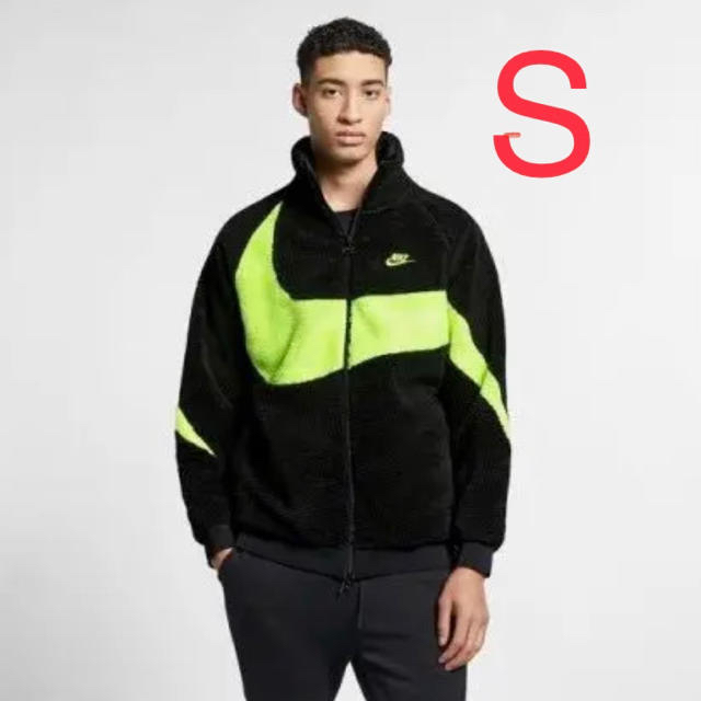 NIKE BIG SWOOSH BOA JACKET VOLT S