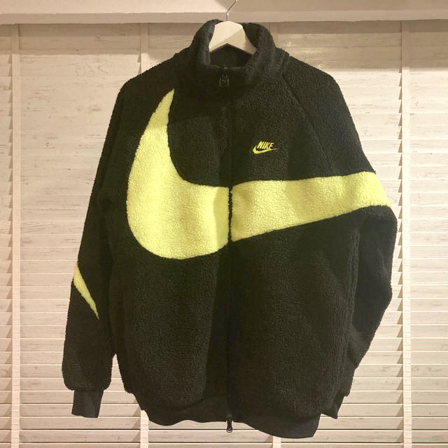 NIKE BIG SWOOSH BOA JACKET VOLT S