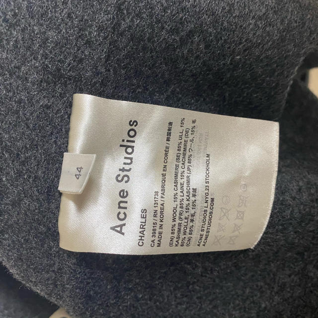 acne studios charles coat - チェスターコート