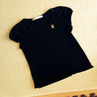 フランシュリッペ(franche lippee)のおさる刺繍Tシャツ(Tシャツ(半袖/袖なし))