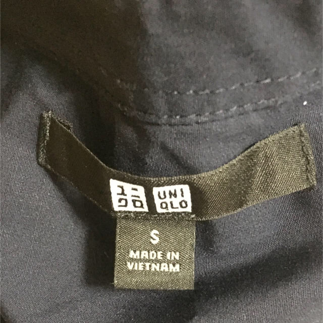 UNIQLO(ユニクロ)のユニクロ　エクストラファインコットンオーバーサイズロングシャツS新品お値下げ レディースのトップス(シャツ/ブラウス(長袖/七分))の商品写真