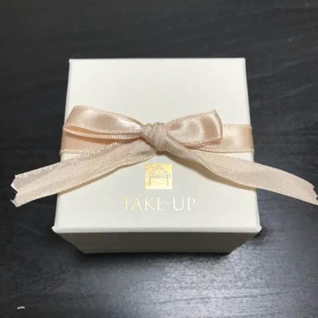 TAKE-UP(テイクアップ)の【TAKE-UP】K10 フラワーダイヤモンドリング　7号 レディースのアクセサリー(リング(指輪))の商品写真