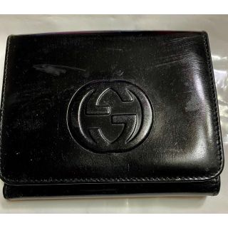 グッチ(Gucci)のGUCCI グッチ　エナメル　財布(財布)