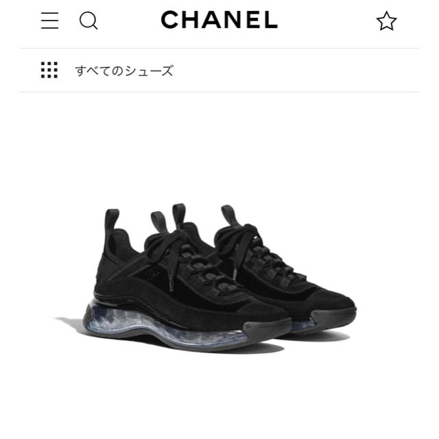 CHANEL(シャネル)のCHANEL スニーカー　2020aw  最新作　36サイズ　レア　即完売 レディースの靴/シューズ(スニーカー)の商品写真