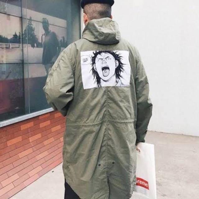 AKIRA×Supreme Fishtail Parka