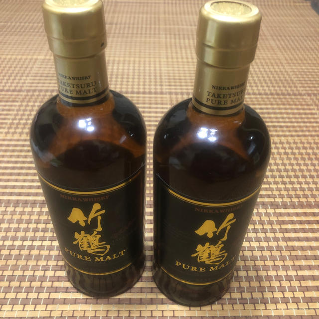 ニッカ】NIKKA 竹鶴 ピュアモルトウイスキー 700ml 未開栓 旧ラベル