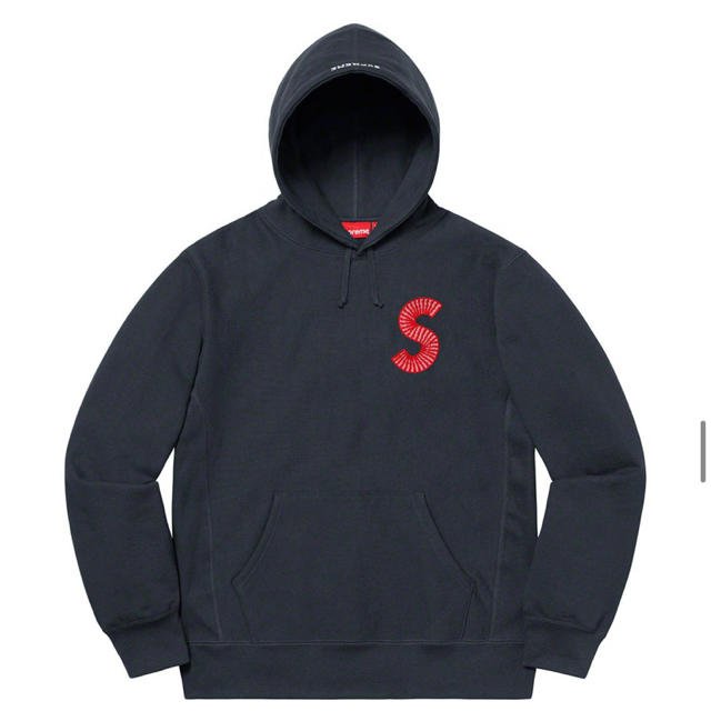 supreme S Logo Hoodied Sweat Shirts